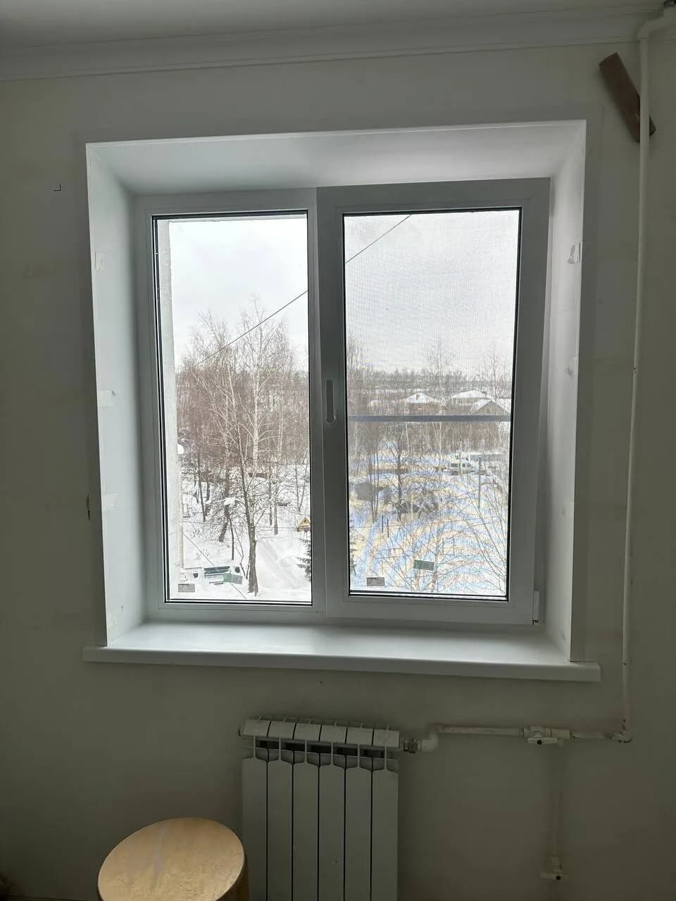 Окна в квартире, посёлок Ждановский